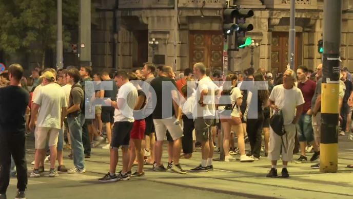 Počeli protesti u Beogradu